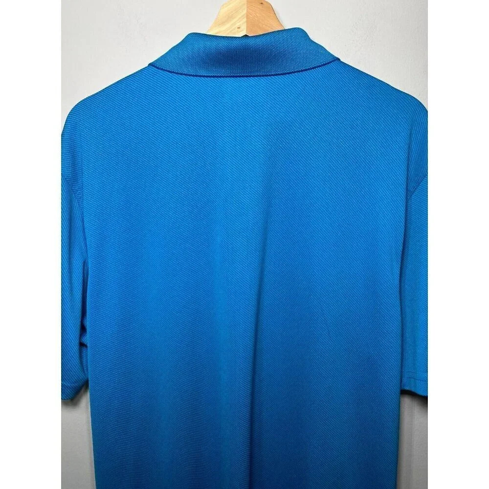 Ben Hogan Men's Golf Performance Short Sleeve Polo Shirt Bright Blue Size: Large - Picture 14 of 16